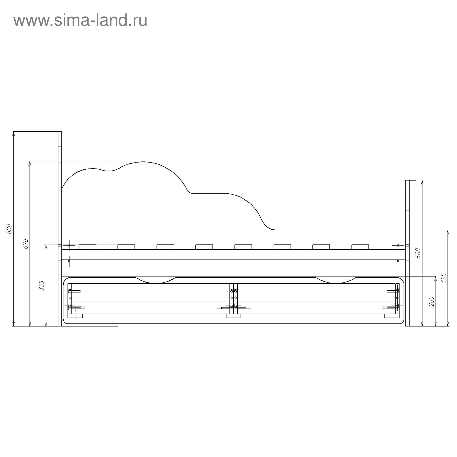 Кровать облако детская инструкция