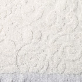 

Полотенце махровое Sal 30х50 см, цвет молочный