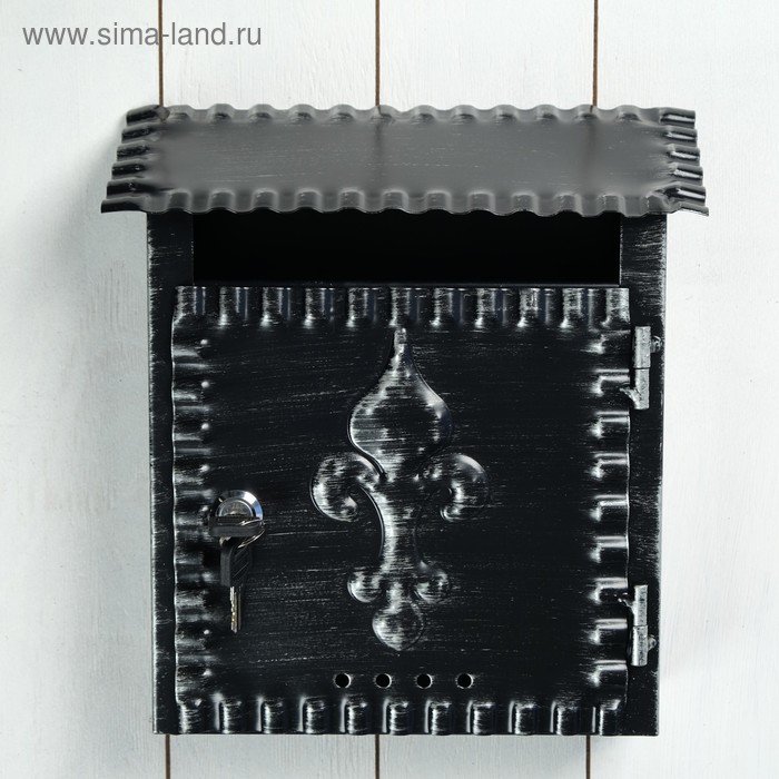 

Ящик почтовый черный 27*26*10 см