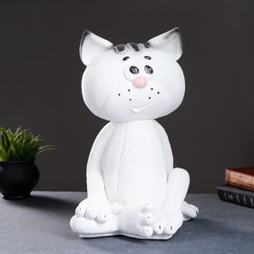 

Светящаяся копилка "Кот" белый, 40х30х22см