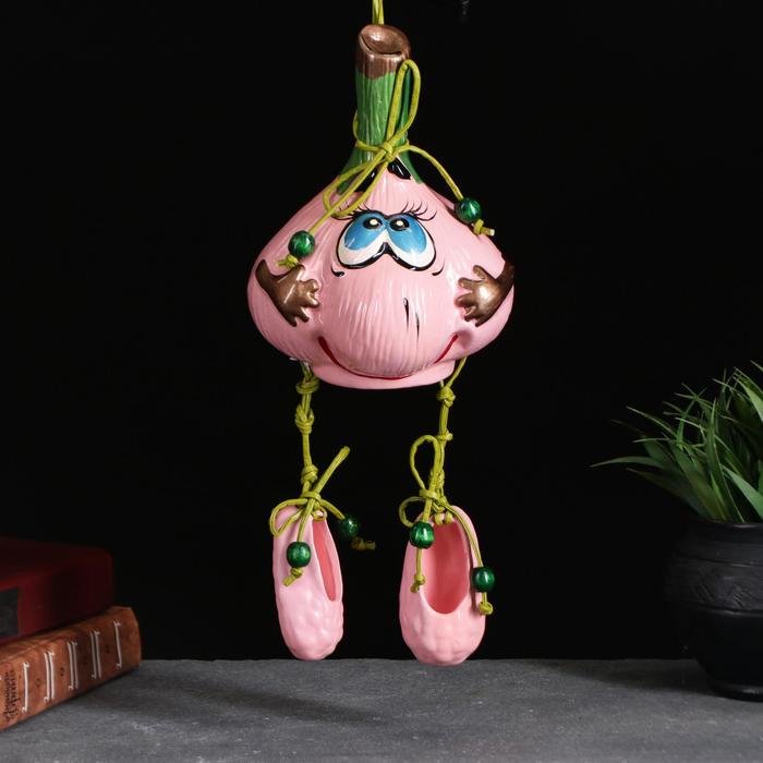 

Сувенир "Чесночок", керамика, 19 см, микс