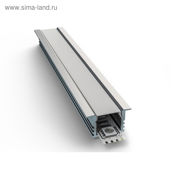 

Врезной профиль Apeyron Electrics для светодиодной ленты, алюминий, 1 м