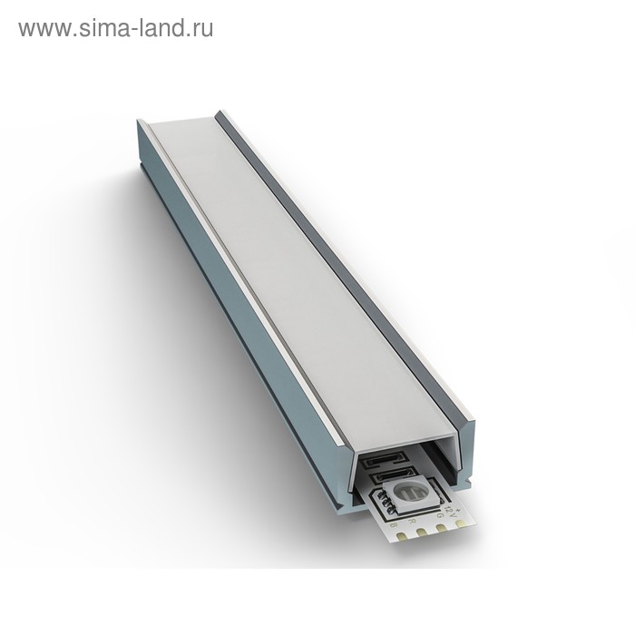

Накладной профиль Apeyron Electrics для светодиодной ленты, алюминий, 1 м