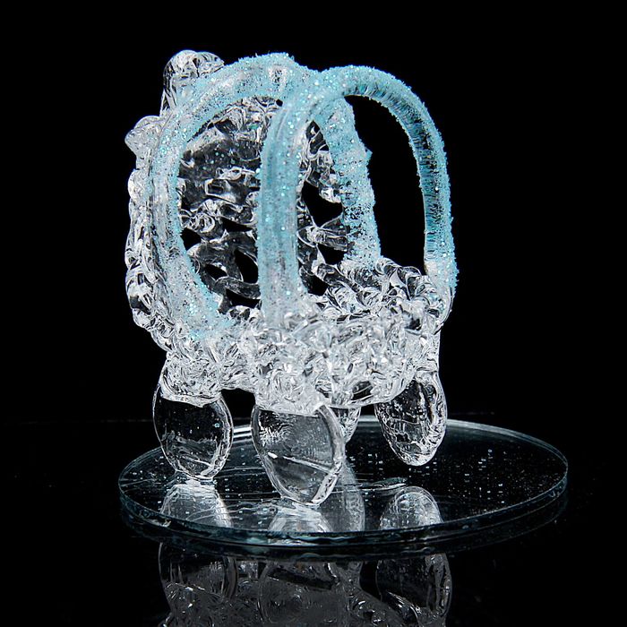 Сувенир "Коляска на зеркале", МИКС