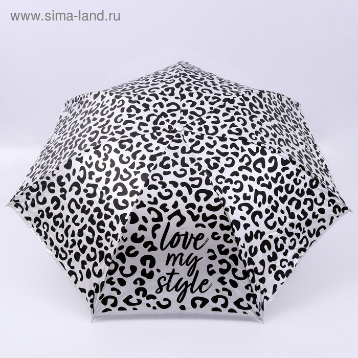 

Зонт механический Love my style, 7 спиц, d=94 cm