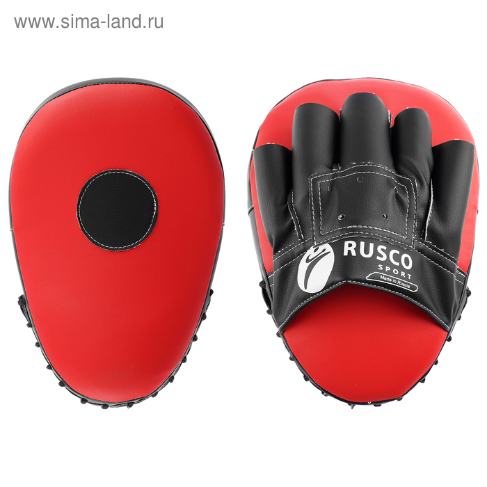 фото Лапы rusco sport изогнутые, 2 шт., цвет красный ruscosport