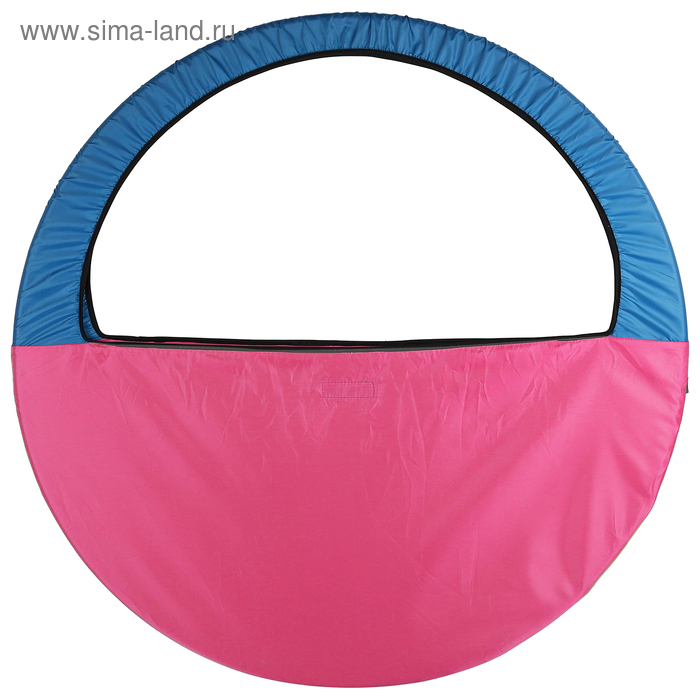 фото Чехол для обруча (сумка) 60-90 см, цвет голубой/розовый grace dance