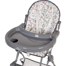 

Стульчик детский для кормления Polini kids 252 «Единорог» «Сладости», цвет серый