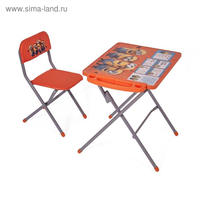 

Комплект детской мебели Polini kids 303 «Гадкий Я», цвет оранжевый