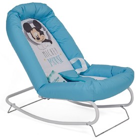 

Шезлонг Polini kids Disney baby «Микки Маус», цвет голубой