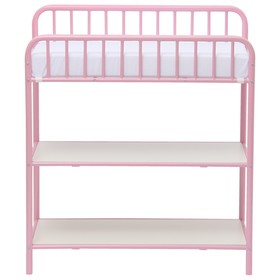 

Столик для пеленания Polini kids Vintagе 1180 металлический, цвет розовый
