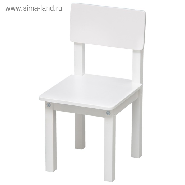 Стул детский для комплекта детской мебели Polini kids Simple 105 S, цвет белый фото