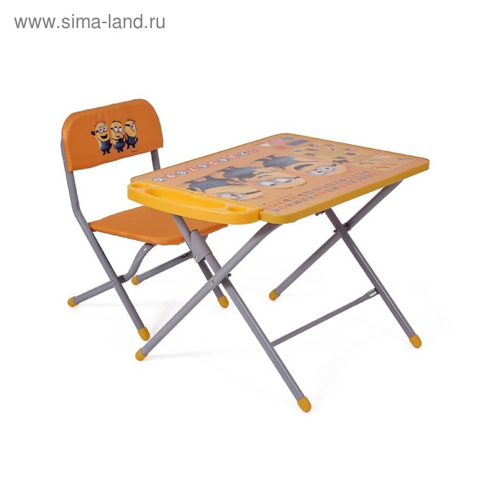 

Комплект детской мебели Polini kids 103 Гадкий я, цвет жёлтый