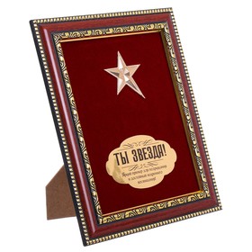 

Наградное панно "Ты - звезда", 24,5 х 19 см