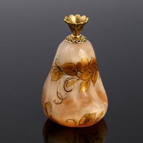 

Сувенир «Подсвечник церковный», 4×5,5 см, селенит