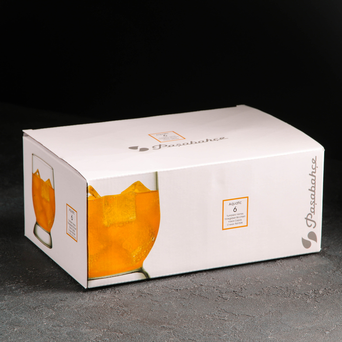 Набор стаканов 310 мл Aquatic, 6 шт