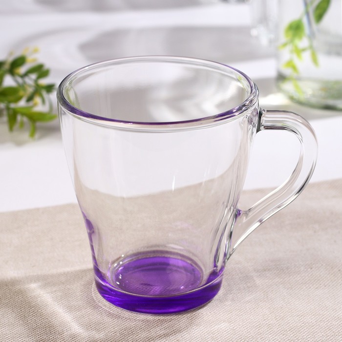 фото Кружка 250 мл "джем", цвет фиолетовый gidglass