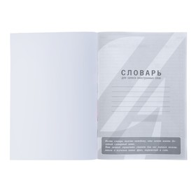 

Тетрадь для записи иностранных слов "Дети" на скобе, 32 л