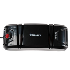 

УЦЕНКА Точилка для ножей, Sakura SA-6604BK, электронная, 120 Вт, чёрная