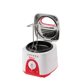 

УЦЕНКА Фритюрница Sakura SA-7654R, 1 л, 950 Вт, антипригарное покрытие, фильтр, красная