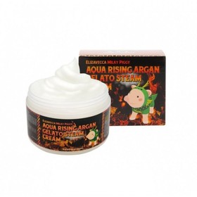 

Паровой увлажняющий крем для лица Elizavecca Milky Piggy Aqua Rising Argan Gelato Steam Cream ,100 мл