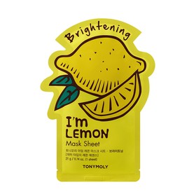 

Тканевая маска осветляющая Tony Moly I'm Lemon Mask с экстрактом лимона, 21 мл