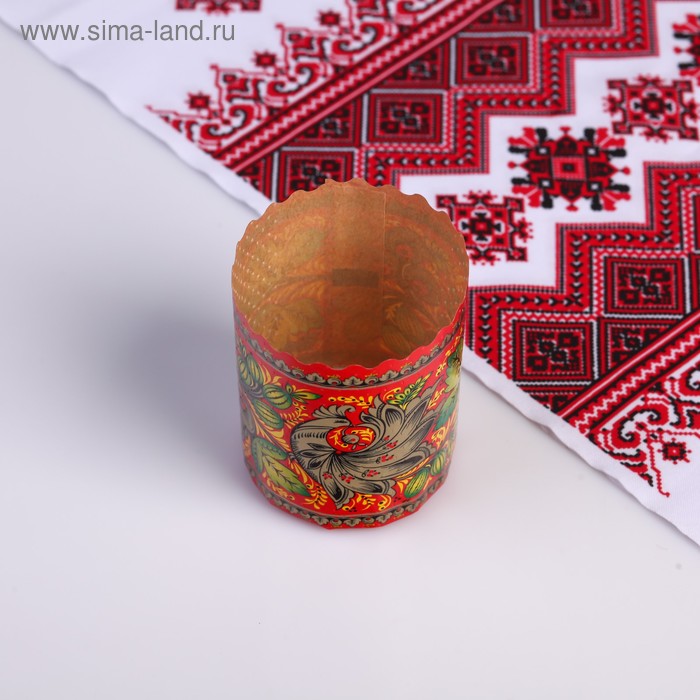 Форма бумажная для кулича 