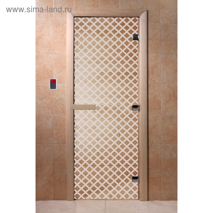 Дверь «Мираж», размер коробки 190 × 70 см, левая, цвет прозрачный дверь флоренция размер коробки 190 × 70 см левая цвет прозрачный