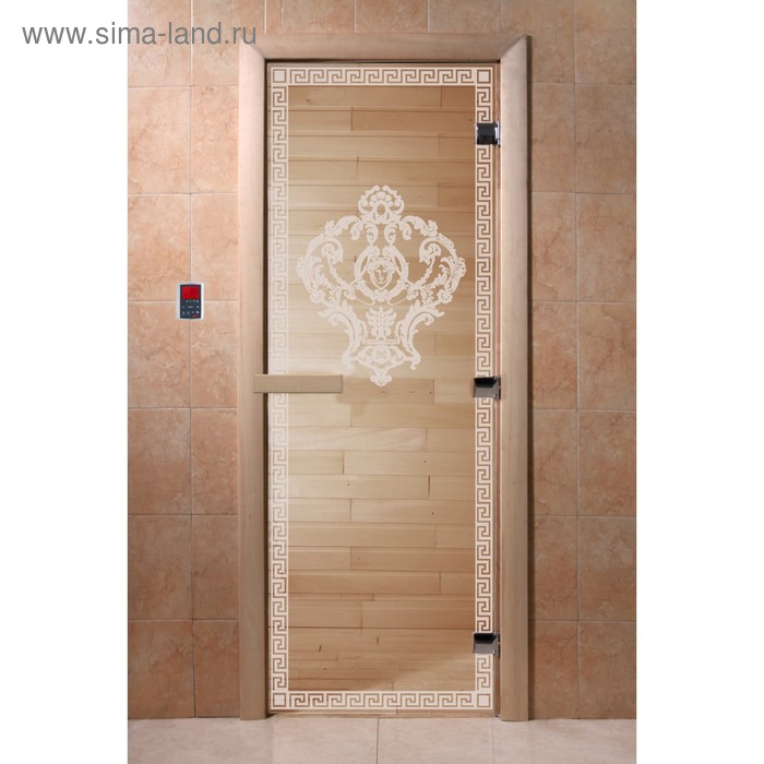 Дверь «Версаче», размер коробки 190 × 70 см, левая, цвет прозрачный дверь флоренция размер коробки 190 × 70 см левая цвет прозрачный