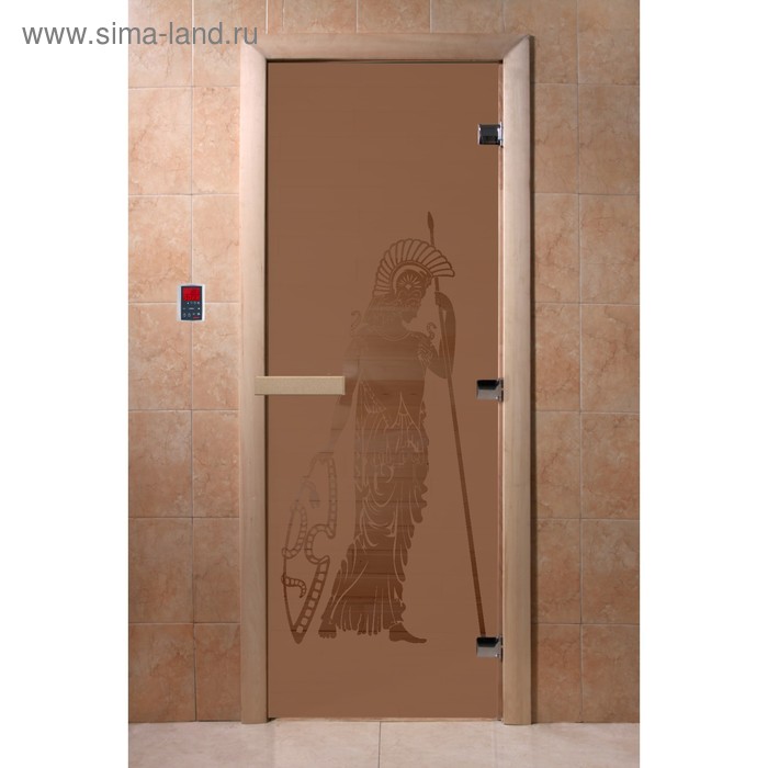 Дверь «Рим», размер коробки 190 × 70 см, левая, цвет матовая бронза дверь весна цветы размер коробки 190 × 70 см левая цвет матовая бронза