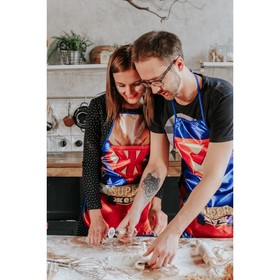

Набор фартуков для двоих "Super команда"