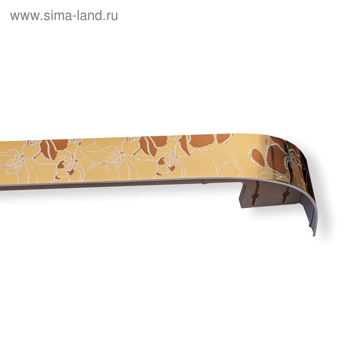 

Карниз двухрядный «Модерн», ширина 350 см, цвет бронзовая орхидея
