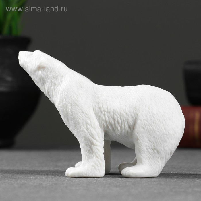 

Фигура "Медведь белый №1" 7,5х10,5см