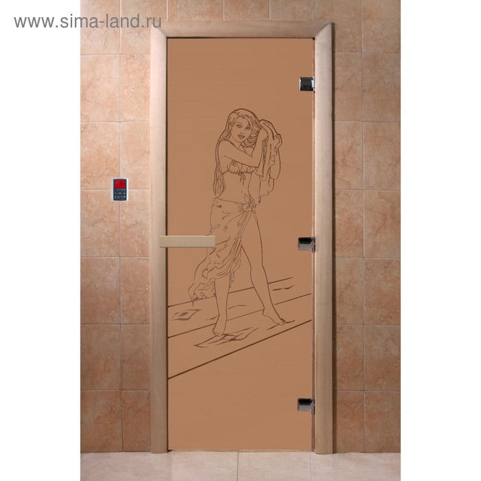 Дверь «Дженифер», размер коробки 190 × 70 см, правая, цвет матовая бронза дверь дженифер размер коробки 190 × 70 см левая цвет матовая бронза