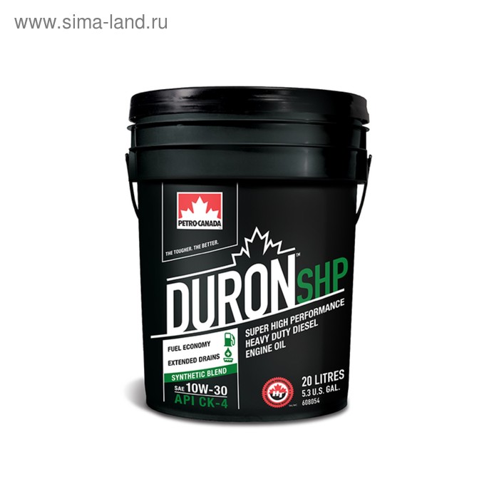 фото Масло моторное petro-canada duron shp 10w-30, 20 л