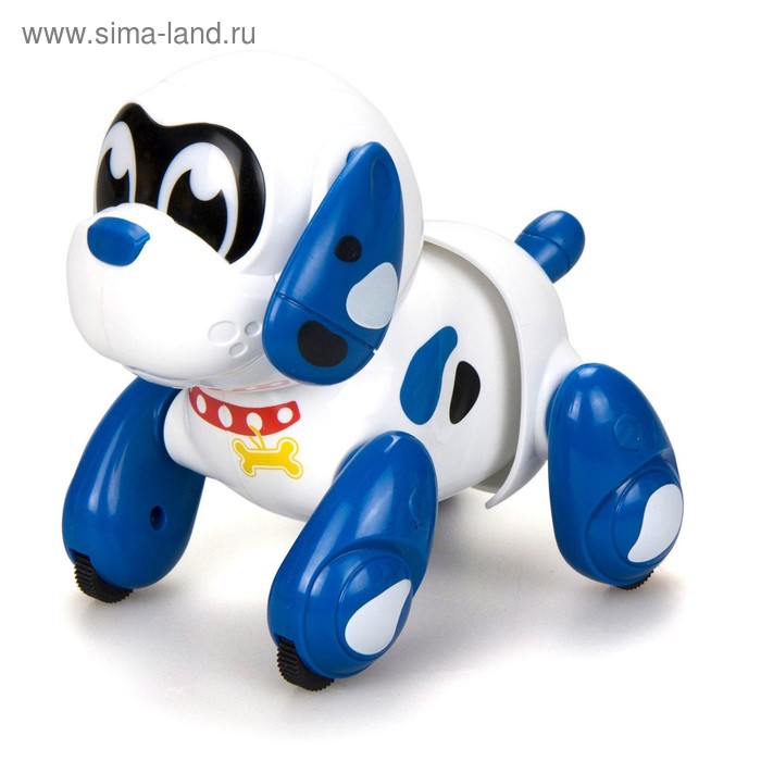 Интерактивная игрушка-робот «Собака Руффи» собака со звуковым управлением игрушки собака робот интерактивная электронная собака щенок плюшевое животное поет гуляет лает тедди