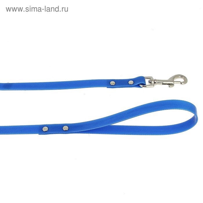 

Поводок из биотана, 2 м х 2 см, синий