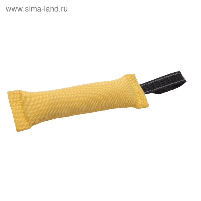фото Игрушка-кусалка из шланга, 25 х 6 см, желтая каскад