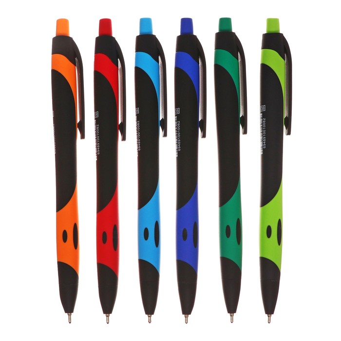 Ручка шариковая автоматическая "Египет" стержень синий МИКС