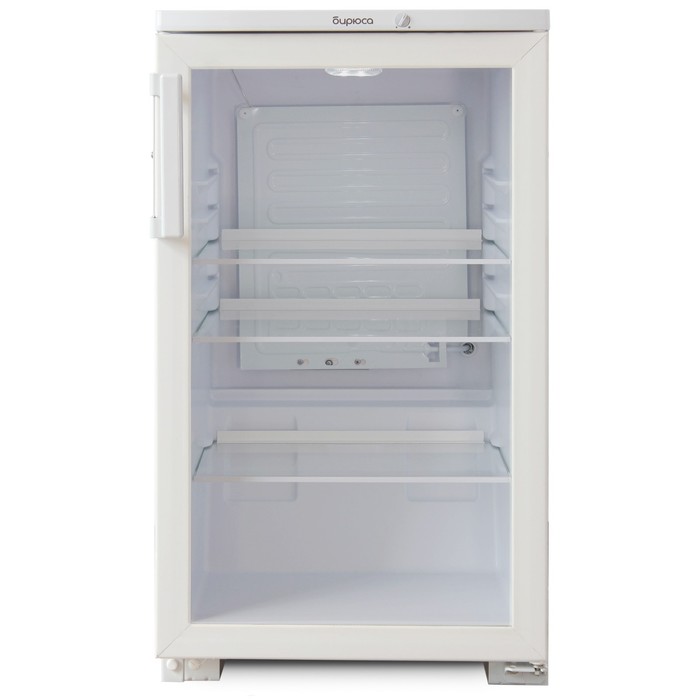 Холодильная витрина Бирюса 102, 115 л, однокамерная, белая холодильная витрина бирюса m310