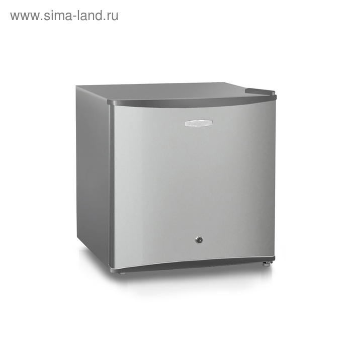 Холодильник Бирюса M 50, однокамерный, класс А+, 45 л, серебристый холодильник бирюса m 107 однокамерный класс a 220 л серебристый