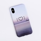 Чехол для телефона iPhone X/XS «Любовь‒это маяк» soft touch, 14.5 × 7 см - Фото 2