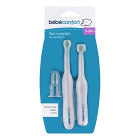 

Зубная щётка детская Bebe Confort, от 3 до 36 мес, 3 шт.