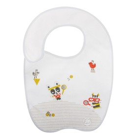 

Набор нагрудников Bebe Confort SPORT из хлопка на липучке, 4+ мес, 5 шт