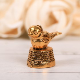 

Напёрсток сувенирный «Санкт-Петербург», золото