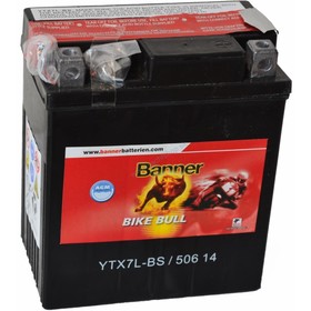 

Аккумуляторная батарея Banner Bike Bull 6 Ач 50614 (YTX7L-BS)