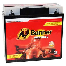 

Аккумуляторная батарея Banner Bike Bull 19 Ач 52101 GT20H-3 GEL (BMW)