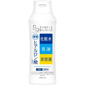 

Лосьон-молочко 3в1 Utena Simple Balance с эффектом UV-защиты SPF5, с тремя видами гиалуроновой кислоты, 220 мл