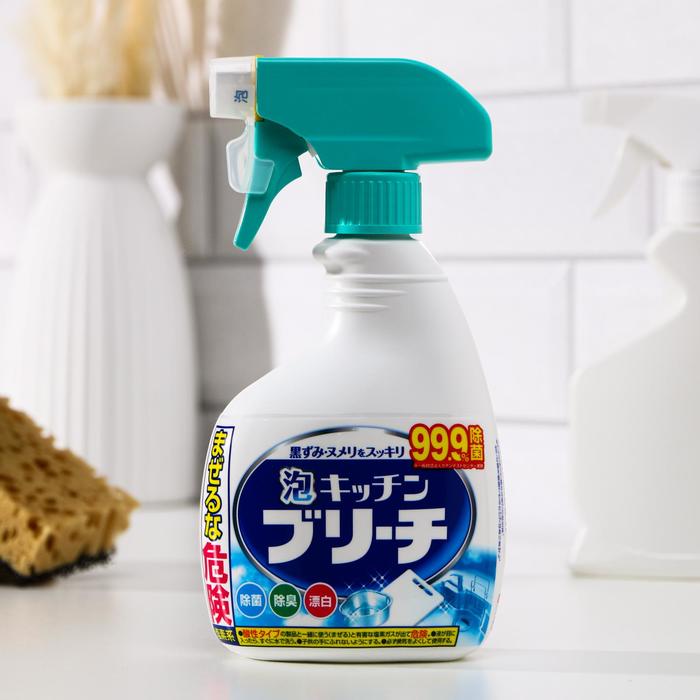 Универсальное кухонное моющее и отбеливающее пенное средство, Mitsuei спрей, 400 мл