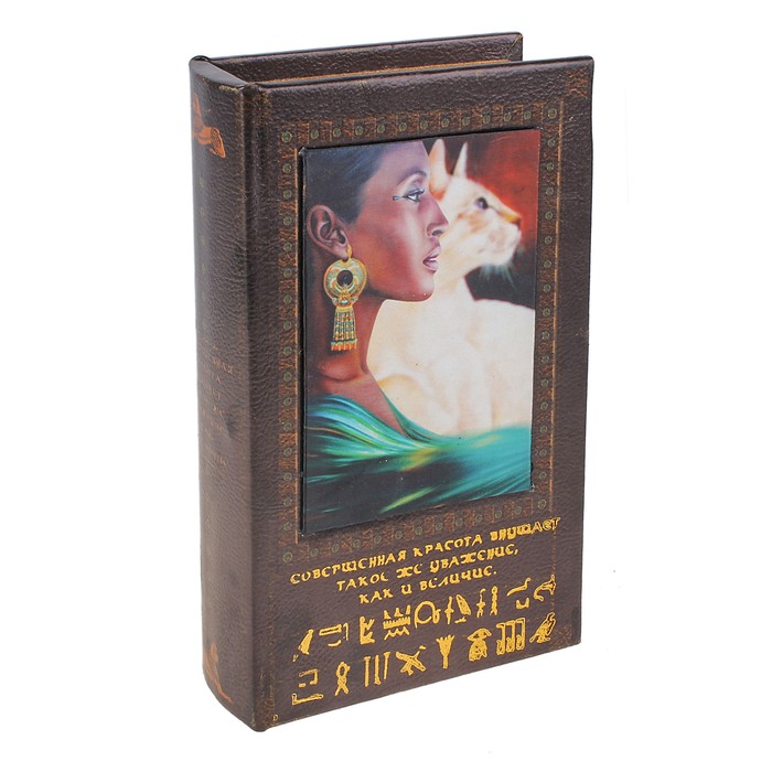Шкатулка-книга "Нефертити"
